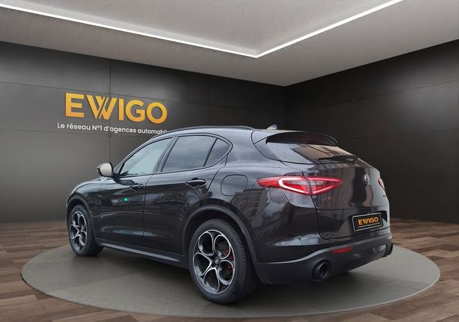 Alfa romeo Stelvio 2.2 d 210 turismo q4 garantie 6 mois Noir de 2019