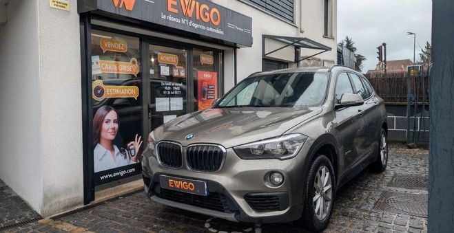 BMW X1 16d 115ch lounge sdrive int�rieur cuir Beige de 2016