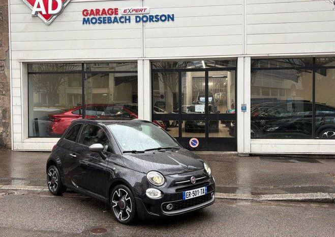 Fiat 500 S Full options 37000 kms Noir de 2017