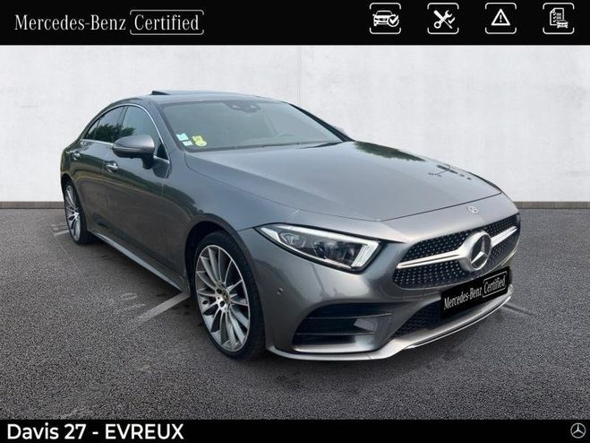 Mercedes Classe CLS Classe 400 d 340ch AMG Line  4Matic 9G-T Gris S�l�nite de 2018