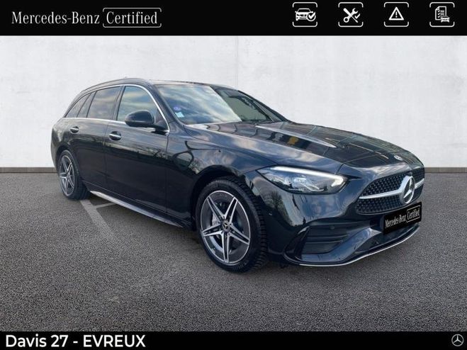 Mercedes Classe C Break 300 e 204 129ch AMG Line Noir Obsidienne M�tallis� de 2023