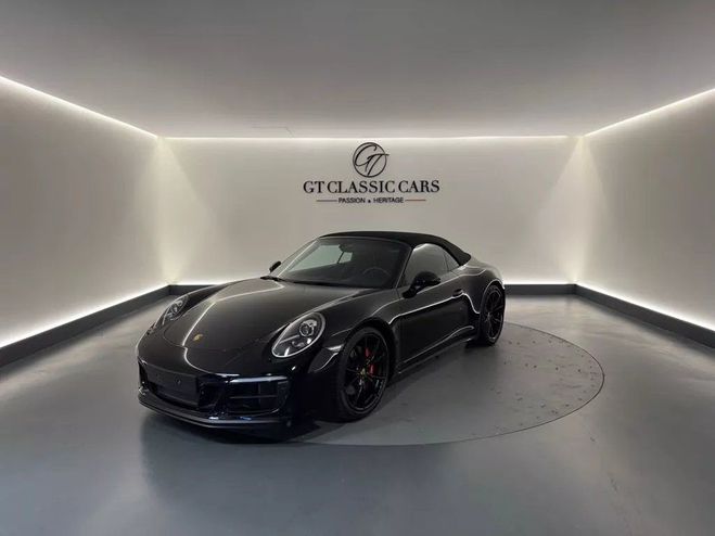 Porsche 911 991 2 CABRIOLET 3.0 450 CARRERA GTS Noir de 2017