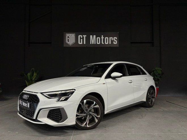 Audi A3 Sportback 30 TDI 116CH S LINE S TRONIC 7 Blanc de 2021