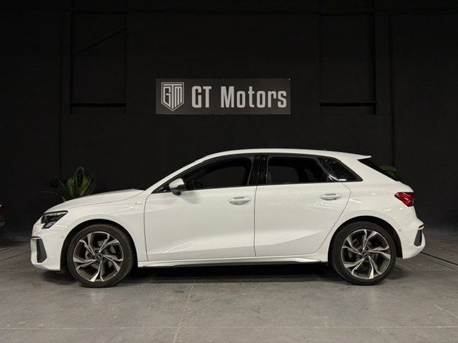 Audi A3 Sportback 30 TDI 116CH S LINE S TRONIC 7 Blanc de 2021