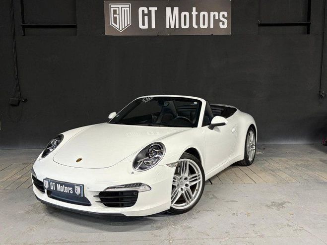 Porsche 911 CABRIOLET (991) CARRERA PDK Blanc de 2013