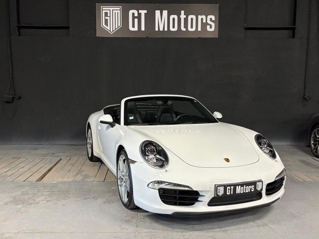 Porsche 911 CABRIOLET (991) CARRERA PDK Blanc de 2013