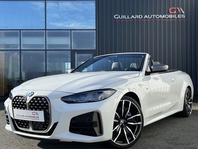 BMW Serie 4 M440i XDRIVE M-PERFORMANCE 374ch CABRIOL BLANC de 2023
