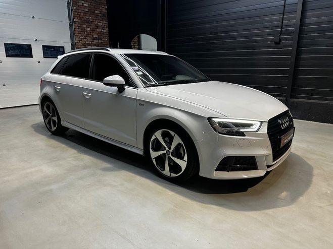 Audi A3 Sportback 2.0 TFSI 190 S tronic 7 S Line Blanc de 2017