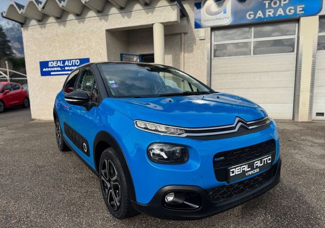 Citroen C3 PureTech 110ch Shine S&S Bleu de 2017