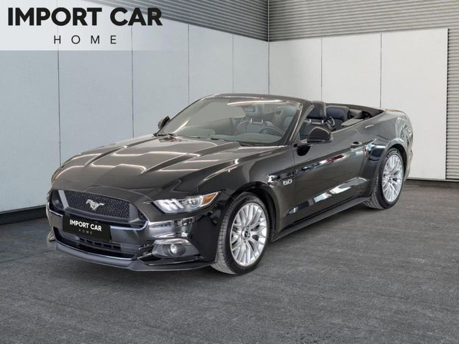 Ford Mustang Convertible 5.0 V8 Ti-VCT - 421 - BVA 20 NOIR de 2017