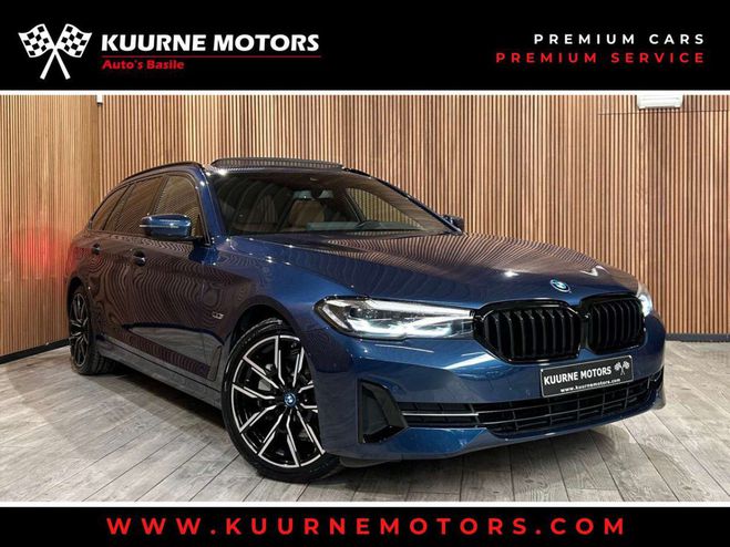 BMW Serie 5 530 e Touring Alu19-Pano-Cam-SportZet Bleu M�tallis� de 