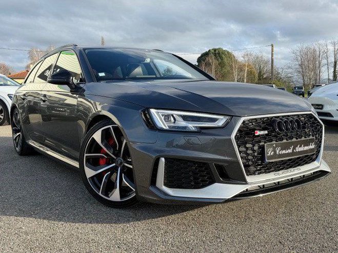 Audi RS4 AVANT 2.9 V6 TFSI 450CH QUATTRO TIPTRONI Gris C de 2018