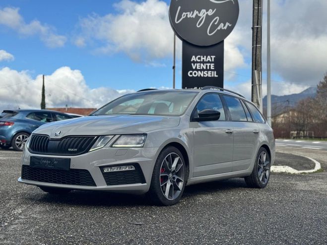 Skoda Octavia Combi 2.0 TDI 184 ch SCR FAP DSG7 RS Gris de 2019