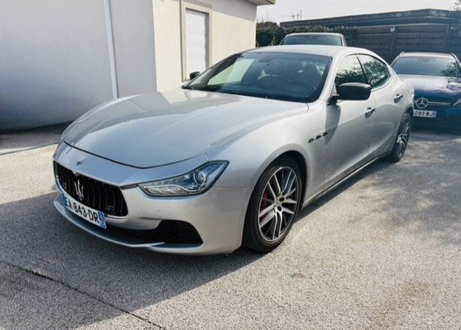 Maserati Ghibli III 3.0 V6 DIESEL BVA ARGENT METALLISE de 2015