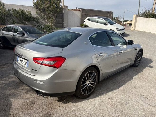 Maserati Ghibli III 3.0 V6 DIESEL BVA ARGENT METALLISE de 2015