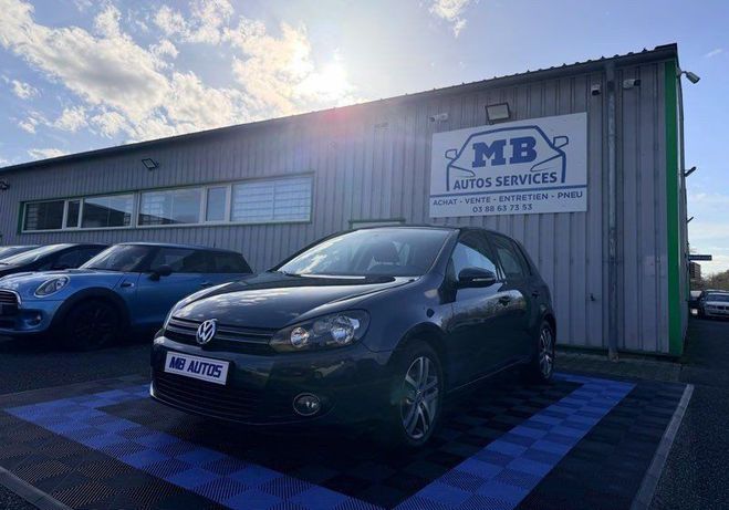 Volkswagen Golf VW 6 1.4 Tsi 122 Confortline Clim Radar  Gris de 2009
