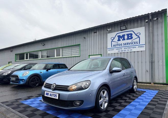 Volkswagen Golf VW 6 1.2 Tsi 105cv Team ClimAuto R�gulat Bleu de 2010