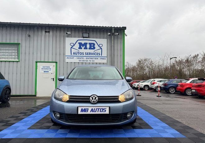 Volkswagen Golf VW 6 1.2 Tsi 105cv Team ClimAuto R�gulat Bleu de 2010