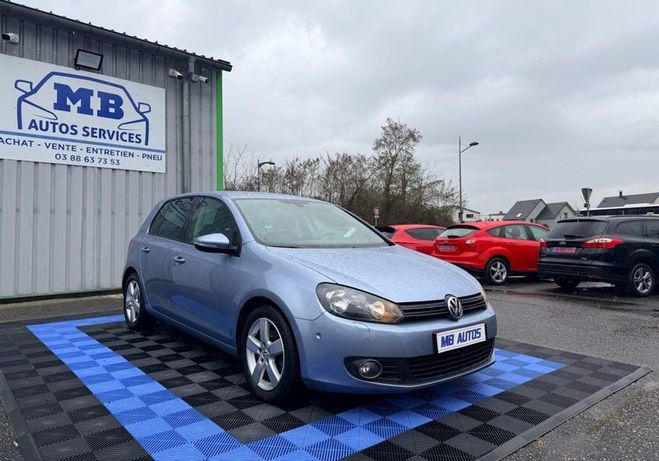 Volkswagen Golf VW 6 1.2 Tsi 105cv Team ClimAuto R�gulat Bleu de 2010