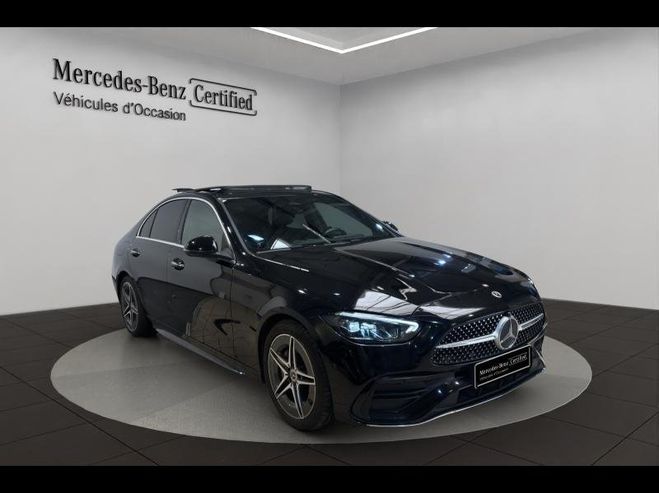 Mercedes Classe C 220 d 197ch AMG Line Noir Obsidienne M�tallis� de 2023