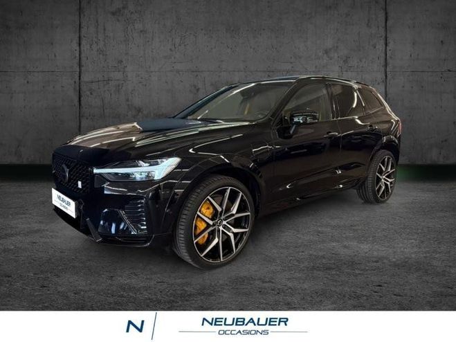 Cliquer pour voir la photo suivante Volvo XC60 T8 AWD 310 145ch Polestar Engineered G Noir Onyx Métallisé de 2023