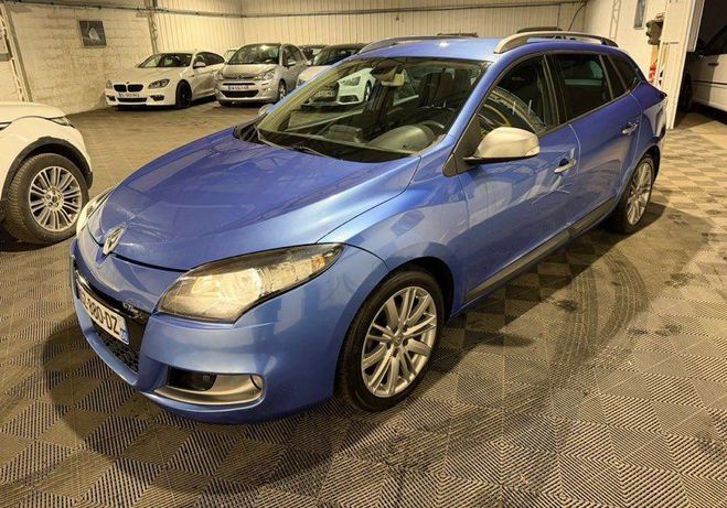 Renault Megane III estate gt Line Bleu de 2012