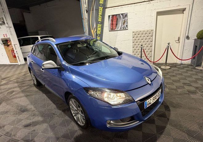 Renault Megane III estate gt Line Bleu de 2012