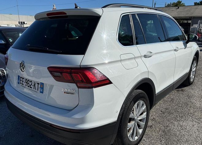 Volkswagen Tiguan 2.0 TDI 150CH BLUEMOTION TECHNOLOGY CONF Blanc de 2016