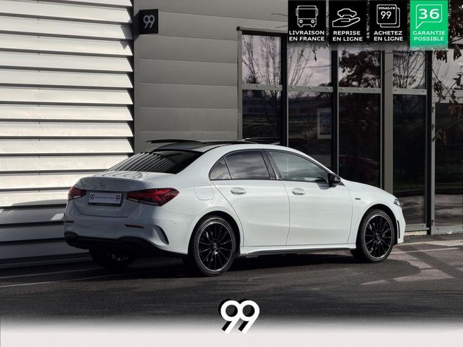 Mercedes Classe A 250E HYBRIDE 218CH AMG LINE TOIT OUVRANT BLANC DIGITAL M�TALLIS�E de 2020
