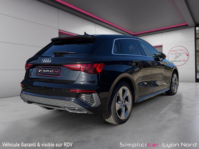 Audi A3 Sportback 40 TFSIe 204 S tronic 6 S Line Noir de 2020