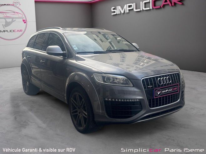 Audi Q7 6.0 V12 TDI 500 DPF Quattro Tiptronic A  Gris de 2012