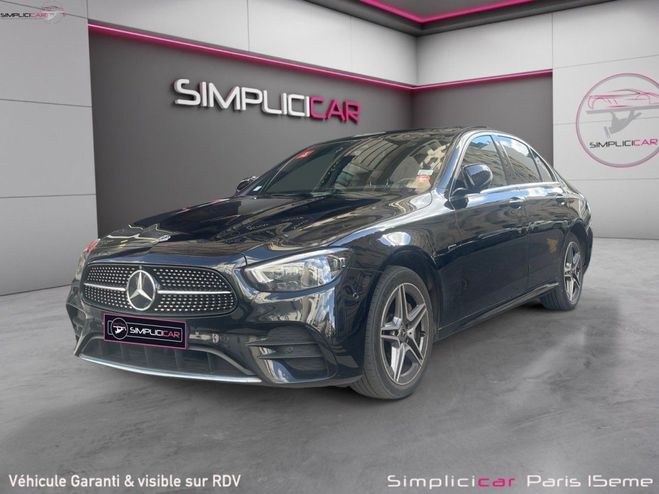 Mercedes Classe E 300 de 9G-Tronic AMG Line Noir de 2021