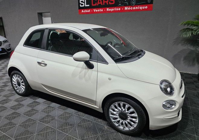 Cliquer pour voir la photo suivante Fiat 500 1.0 70ch Hybride À partir de 149.44 mois Blanc de 2020