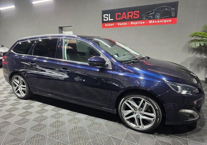 Peugeot 308 SW 2.0 Allure 150ch S&S Bleu de 2016