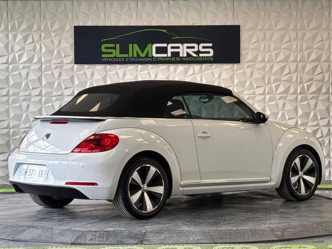Volkswagen Coccinelle Cabriolet II 2.0 TDI 140 FAP Couture DSG Blanche de 2014