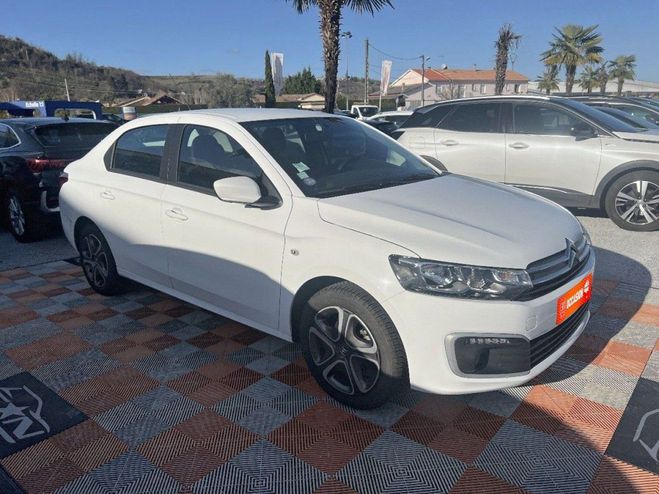 Citroen C Elysee 1.2 VTi 12V 82 CONFORT Clim auto Blanc de 2017