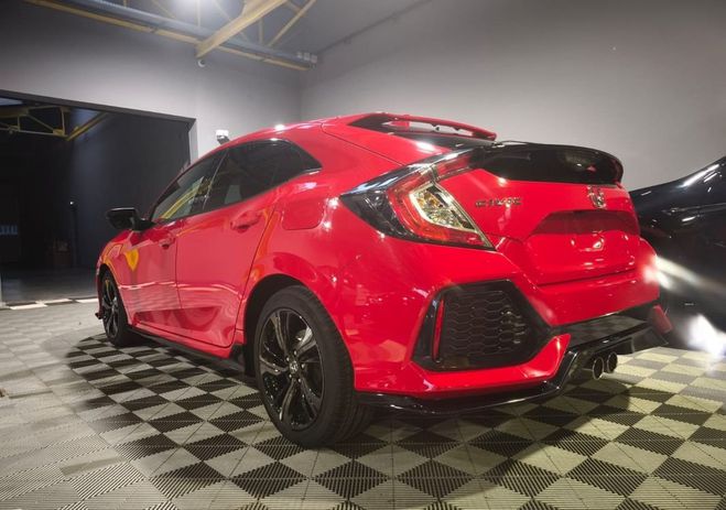 Honda Civic sport Rouge de 2019