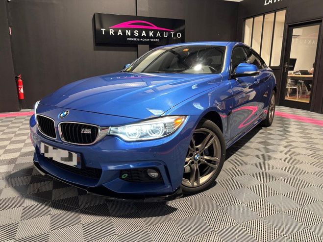 BMW Serie 4 Gran Coupe 2.0L PACK M / X DRIVE Bleu de 2015