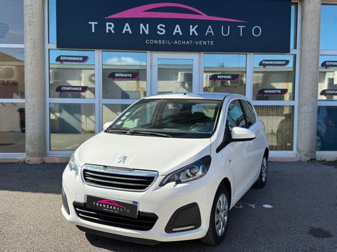Peugeot 108 1.0 VTi 68ch BVM5 Active Blanc de 2016