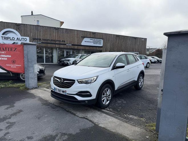 Opel Grandland X 1.6 CDTI - 120 S&S Edition Gps   Clim    BLANC de 2018