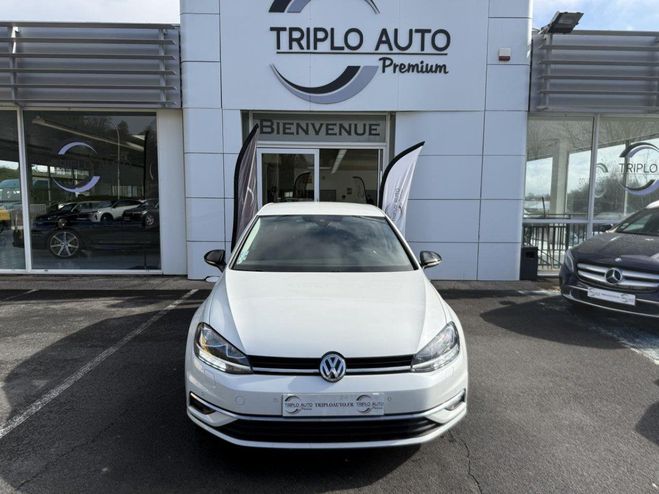 Volkswagen Golf 1.6 16V TDI CR - 115 BERLINE Confortline BLANC de 2020