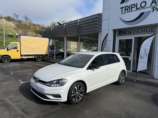 Volkswagen Golf 1.6 16V TDI CR - 115 BERLINE Confortline BLANC de 2020