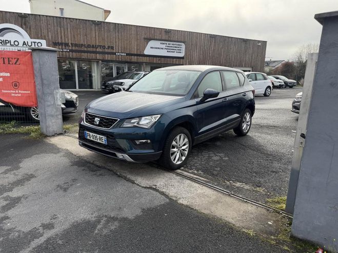 Seat Ateca 1.6 TDI 115 S&S Ecomotive R�f�rence clim BLEU FONCE de 2017