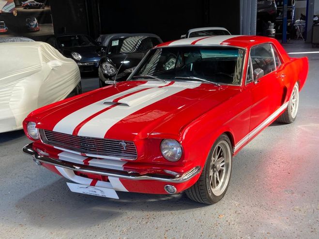 Ford Mustang COUPE 289CI V8 4.7 / FREIN ASSISTE WILWO ROUGE de 1966