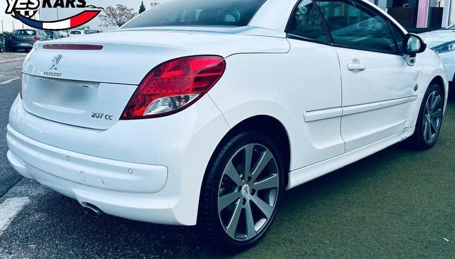 Peugeot 207 CC 1.6 HDi112 FAP Roland Garros III-ENTR Blanc de 2012