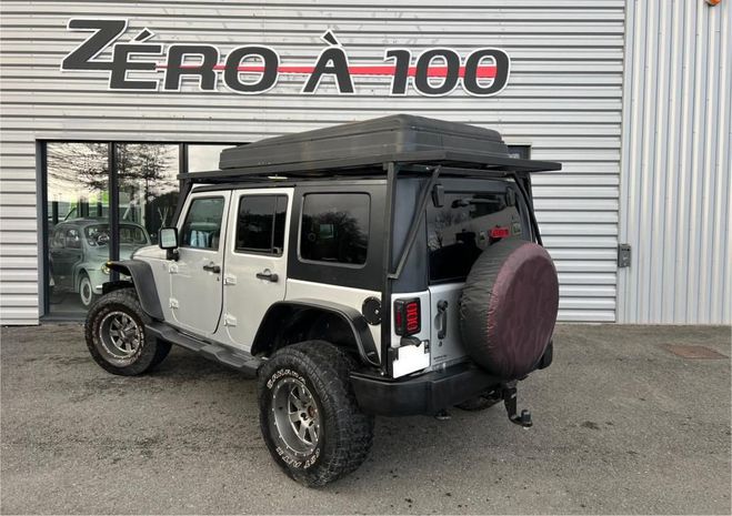 Jeep Wrangler 3.8 V6 200 BVA 5P Gris de 2009