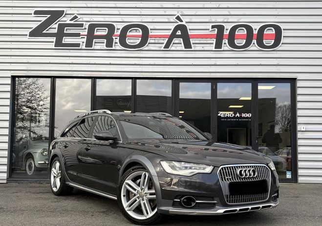 Audi A6 Allroad 3L bi turbo 313ch ( feux matrix, attelag Gris de 2013