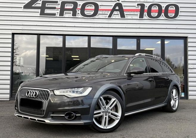 Audi A6 Allroad 3L bi turbo 313ch ( feux matrix, attelag Gris de 2013