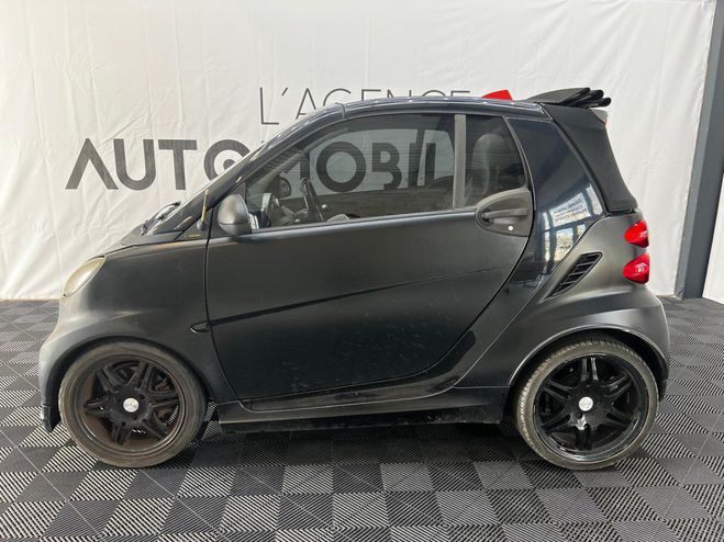 Smart Fortwo Cabriolet 1.0i Turbo Brabus Xclusive Noir de 2009