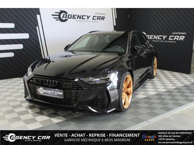 Cliquer pour voir la photo suivante Audi RS6 4.0 V8 600 CH TFSI - Suivi Complet NOIR de 2020